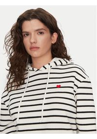 Pieces Bluza Chilli 17157466 Écru Regular Fit. Materiał: bawełna #3