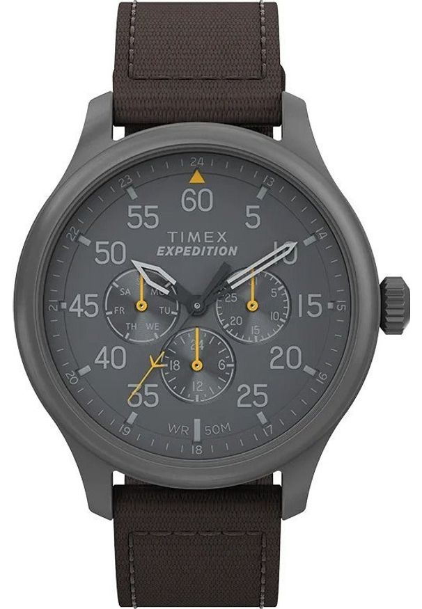 Zegarek Timex Zegarek męski Timex TW4B30900 brązowy. Kolor: brązowy