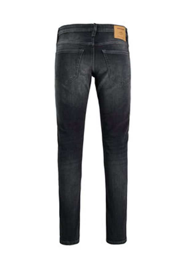 Jack & Jones Jeansy Glenn 12289778 Czarny Slim Fit. Kolor: czarny