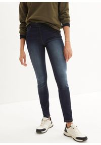 bonprix - Wygodne tregginsy ze stretchem. Kolor: niebieski #1