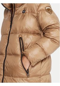 Blauer Płaszcz zimowy 25WBLDK02192 Brązowy Regular Fit. Kolor: brązowy. Materiał: syntetyk. Sezon: zima