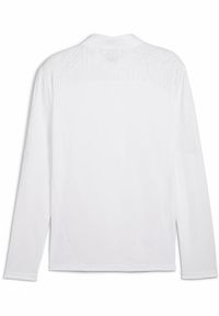 Puma - Męska bluza treningowa z zamkiem 1/4 Valencia CF PUMA White. Kolor: biały