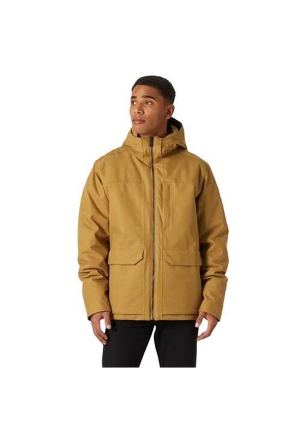 Kurtka uniwersalna męska Helly Hansen Chill 3.0. Typ kołnierza: kaptur. Kolor: żółty. Materiał: syntetyk