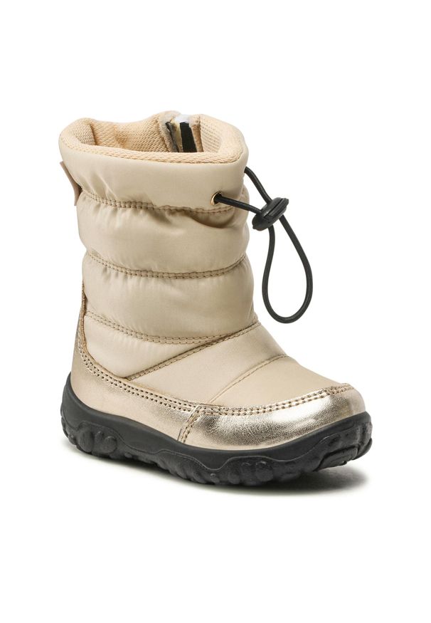 Śniegowce Naturino Falcotto By Naturino Poznurr 0013001422.03.0Q06 Platinum. Kolor: beżowy. Materiał: materiał