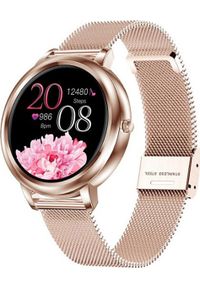 Smartwatch Hagen HD11.110.1410 Różowe złoto. Rodzaj zegarka: smartwatch. Kolor: różowy, wielokolorowy, złoty #1