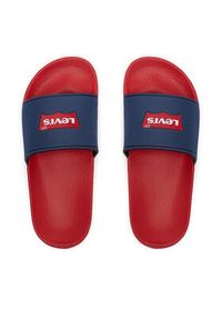 Levi's® Klapki Pool VPOL0186S Granatowy. Kolor: niebieski #5