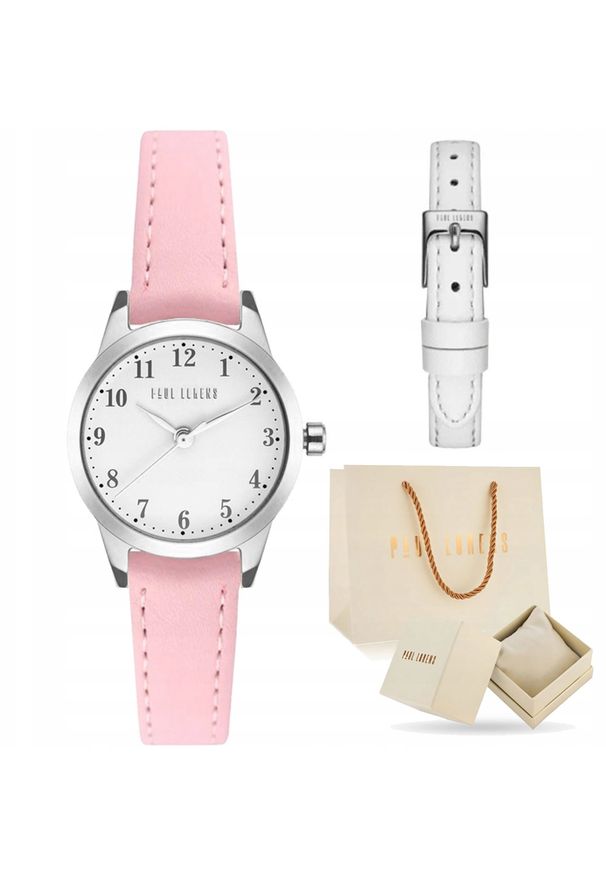 Zegarek dziecięcy Paul Lorens ALLIA z dwoma paskami (R/B/SK)