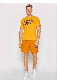 Reebok T-Shirt Workout Ready Supremium Graphic GT5759 Pomarańczowy Regular Fit. Kolor: pomarańczowy. Materiał: syntetyk #5