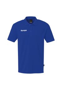 KEMPA - Koszulka polo dla dzieci Kempa Classic. Typ kołnierza: polo. Kolor: niebieski, czarny, wielokolorowy. Styl: młodzieżowy