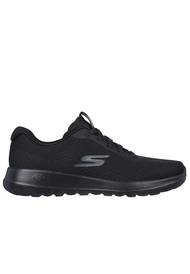 skechers - Buty Skechers Go Walk Flex 124661BBK - czarne. Okazja: na co dzień. Zapięcie: sznurówki. Kolor: czarny. Materiał: syntetyk. Szerokość cholewki: normalna. Wzór: aplikacja. Model: Skechers Sport