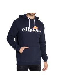 Bluza dresowa męska Ellesse Gottero. Kolor: niebieski. Materiał: dresówka #1