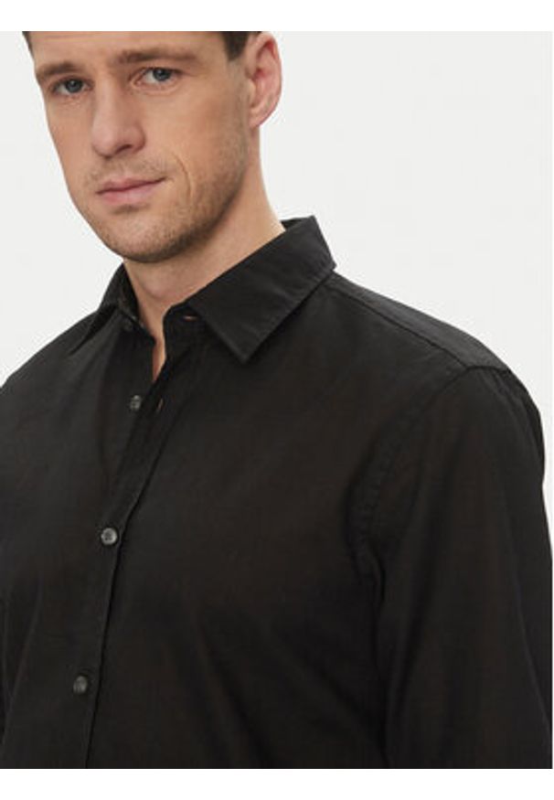 JOOP! Jeans Koszula 15 JJSH-92Hanson2K-W 30045977 Czarny Regular Fit. Kolor: czarny. Materiał: bawełna
