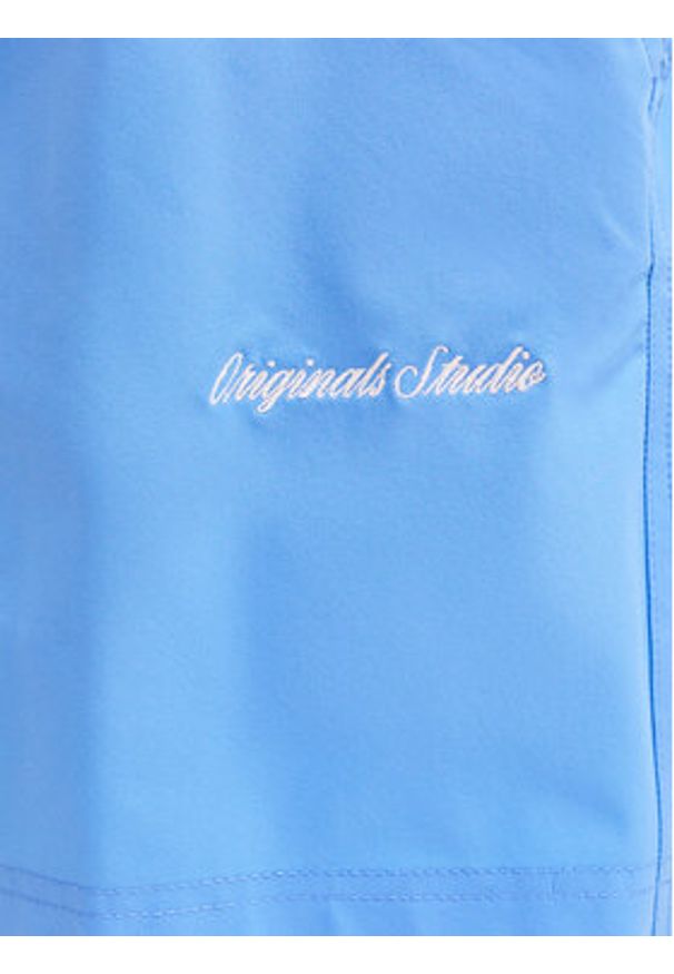 Jack & Jones Szorty kąpielowe Maui Norrebro 12291434 Błękitny Regular Fit. Kolor: niebieski. Materiał: syntetyk