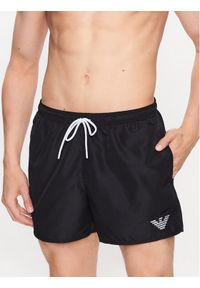 Emporio Armani Underwear Szorty kąpielowe 211752 3R438 00020 Czarny Regular Fit. Kolor: czarny. Materiał: syntetyk