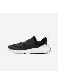 Buty sportowe dla dzieci Decathlon Playful Fast Laces. Kolor: czarny, biały, wielokolorowy. Materiał: tkanina, kauczuk. Szerokość cholewki: normalna