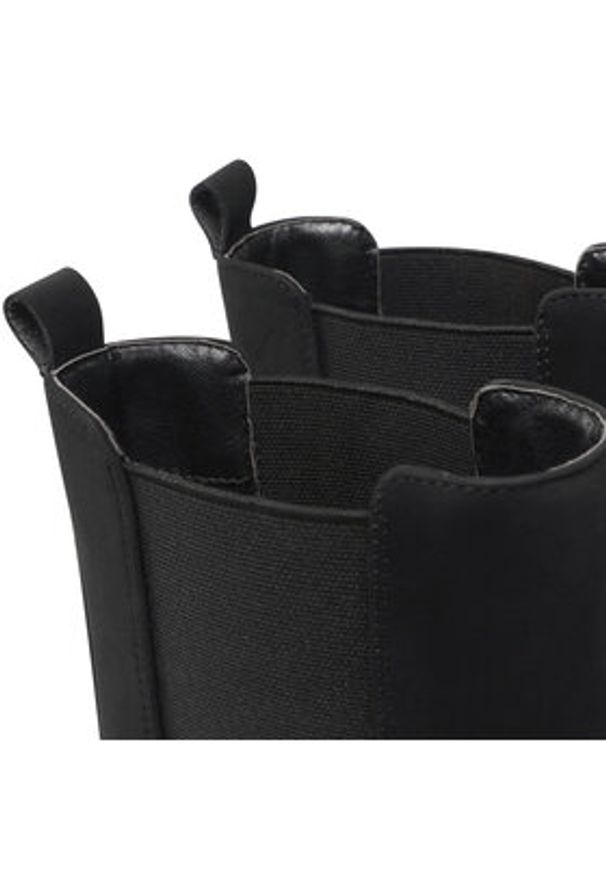 Jenny Fairy Sztyblety WYL3191-1 Czarny. Kolor: czarny. Materiał: skóra