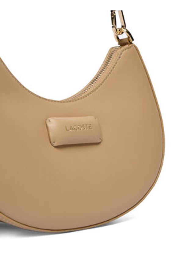 Lacoste Torebka NF5154AU Bordowy. Kolor: czerwony. Materiał: skórzane