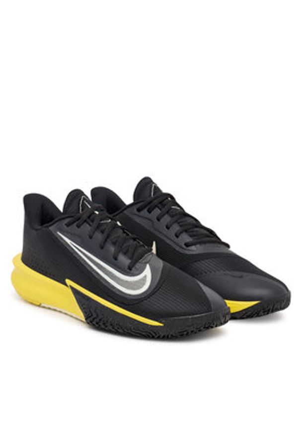 Nike Buty do koszykówki Precision VII HJ9153 001 Czarny. Kolor: czarny. Materiał: skóra. Sport: koszykówka