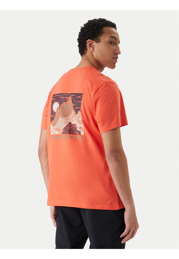 columbia - Columbia T-Shirt CSC™ 2155021 Pomarańczowy Regular Fit. Kolor: pomarańczowy. Materiał: bawełna