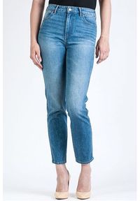 Wrangler - WRANGLER RETRO SLIM DAMSKIE SPODNIE JEANSOWE RETRO BLUE W239GW071 112127894. Styl: retro #1