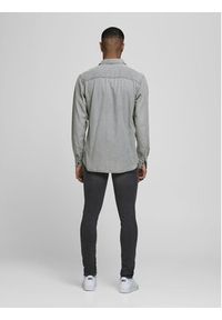 Jack & Jones Koszula Sheridan 12138115 Szary Slim Fit. Kolor: szary. Materiał: bawełna