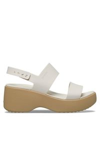 Crocs Sandały Brooklyn Sky Sandal 212250 Beżowy. Kolor: beżowy #1