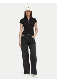 Calvin Klein Jeans Jeansy LV047E700G Czarny Wide Leg. Kolor: czarny #3