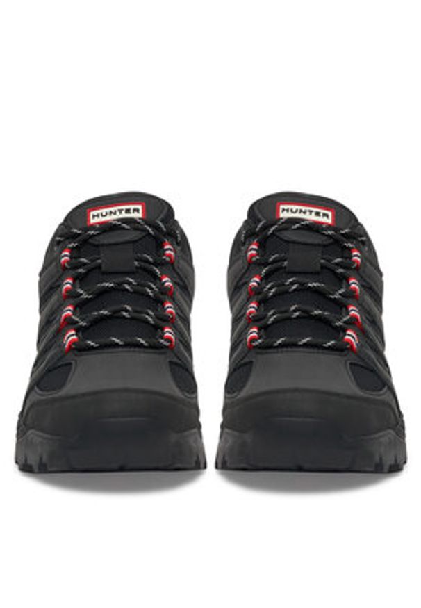 Hunter Sneakersy H2-01-SUN Czarny. Kolor: czarny. Materiał: materiał, syntetyk