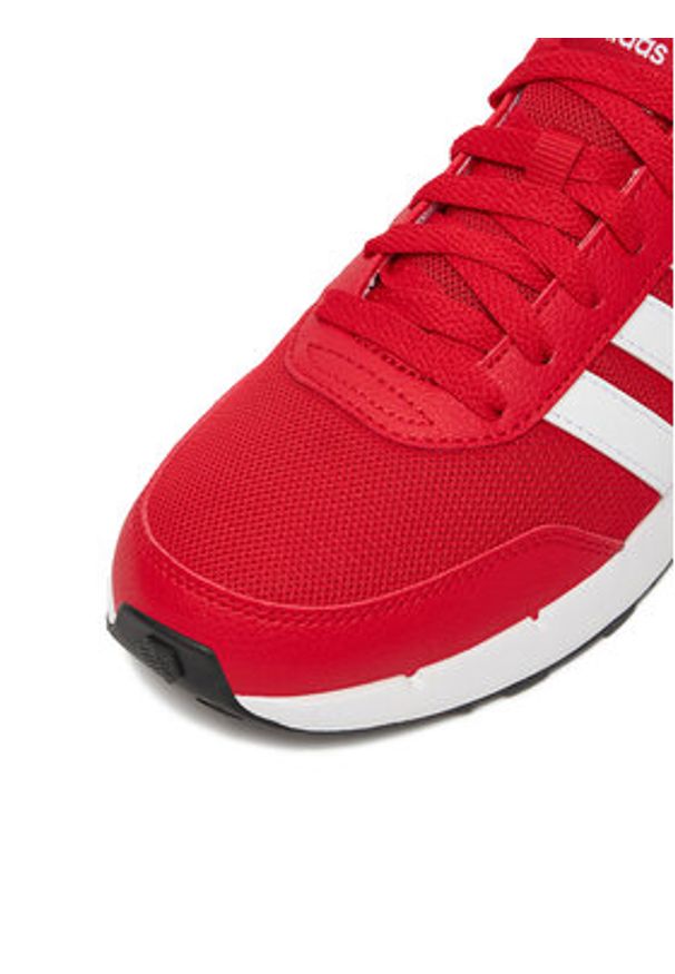 Adidas - adidas Sneakersy RUN 50S JQ4516 W Czerwony. Kolor: czerwony. Materiał: materiał. Sport: bieganie