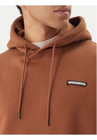 DC Shoes Bluza Patch It EDYFT03549 Brązowy Regular Fit. Kolor: brązowy. Materiał: bawełna #3