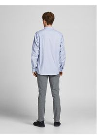 Jack & Jones - Jack&Jones Koszula 12182486 Błękitny Slim Fit. Kolor: niebieski. Materiał: bawełna #3