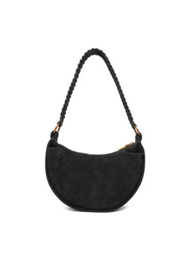 Guess Torebka Amita Mini HWSB95 39720 Czarny. Kolor: czarny. Materiał: zamszowe, skórzane