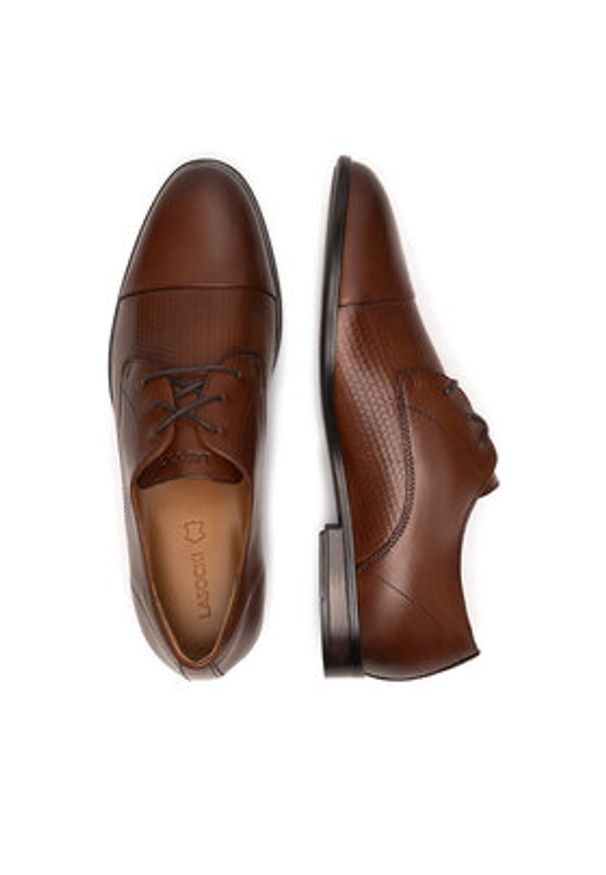 Lasocki Półbuty RIO-GRANDE-20 MB Brązowy. Kolor: brązowy. Materiał: skóra