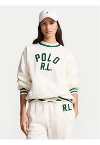 Polo Ralph Lauren Bluza 211941211001 Écru Relaxed Fit. Typ kołnierza: polo. Materiał: bawełna