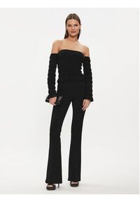 NORMA KAMALI Bluzka KK4226PL867001 Czarny Regular Fit. Kolor: czarny. Materiał: syntetyk #5