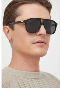 Gucci okulary przeciwsłoneczne GG1320S męskie kolor czarny. Kolor: czarny #2