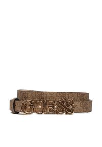 Guess Pasek Damski Vikky II (WG) Belts BW9167 P4220 Brązowy. Kolor: brązowy. Materiał: skóra