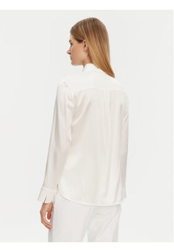 Max Mara Leisure Koszula Kadiak 2516111027650 Écru Regular Fit. Materiał: jedwab