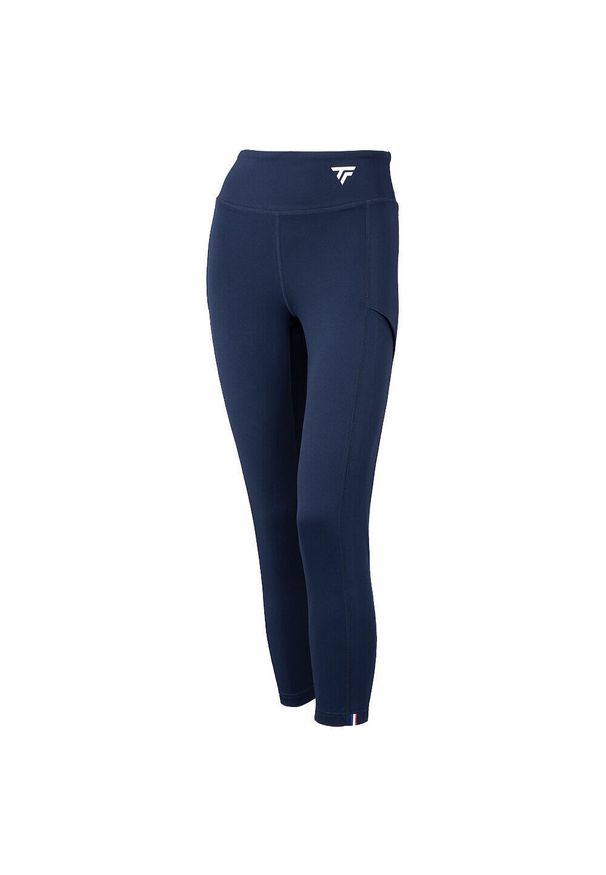 TECNIFIBRE - Damskie legginsy 7/8 Tecnifibre 2024. Kolor: niebieski. Sport: tenis