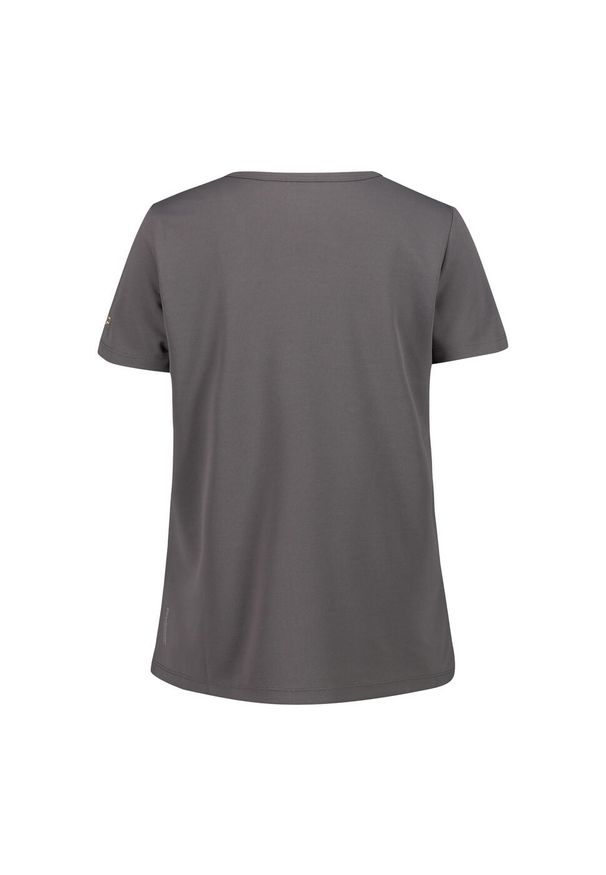 Koszulka damska turystyczna CMP 38T6656. Kolor: brązowy. Sport: turystyka piesza