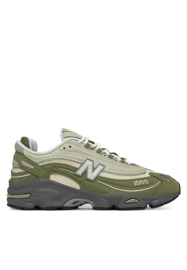 Sneakersy New Balance. Kolor: zielony
