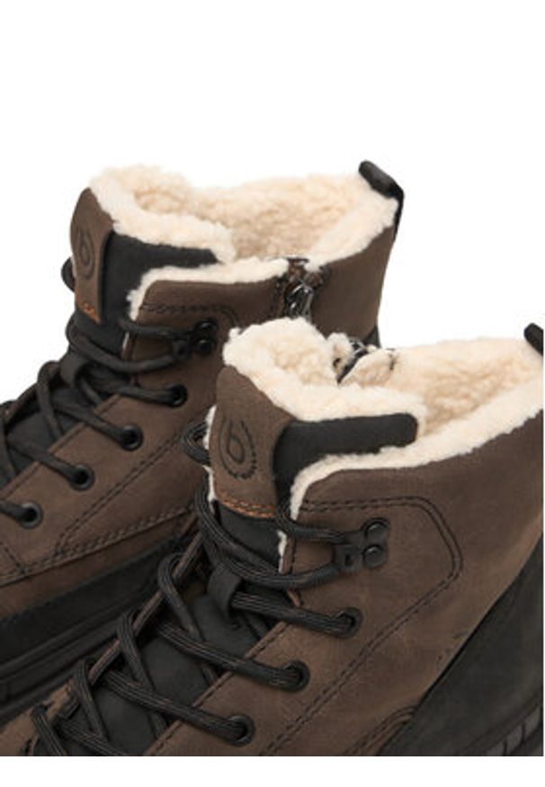 Bugatti Trapery 321-AGA54-5050 Brązowy. Kolor: brązowy. Materiał: skóra