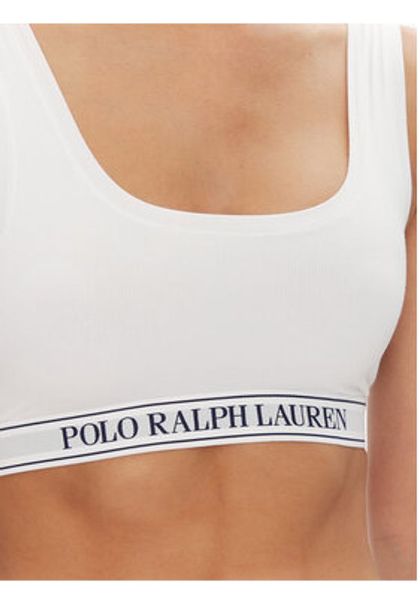 Polo Ralph Lauren Biustonosz top 4P0479 Biały. Kolor: biały. Materiał: syntetyk