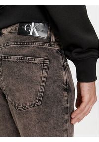 Calvin Klein Jeans Jeansy Authentic J30J324293 Brązowy Straight Fit. Kolor: brązowy #4