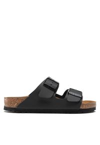 Birkenstock Klapki Arizona Birko-Flor 051791 Czarny. Kolor: czarny. Materiał: skóra