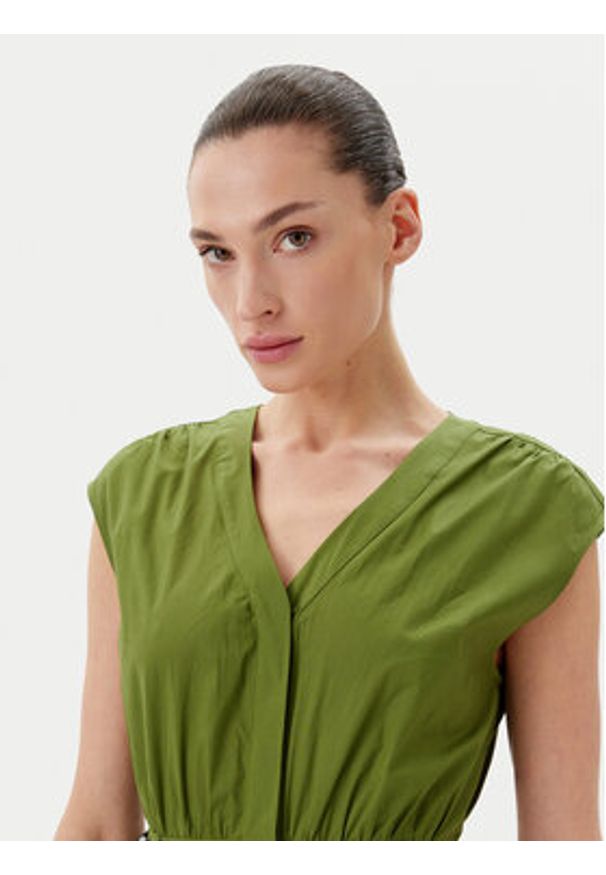 MICHAEL Michael Kors Sukienka codzienna MS5830KF4C Zielony Regular Fit. Okazja: na co dzień. Kolor: zielony. Materiał: bawełna. Typ sukienki: proste. Styl: casual