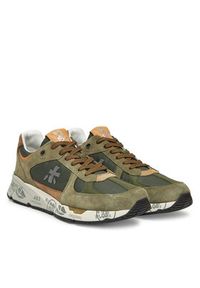 Premiata Sneakersy Mase Var 7235 Khaki. Kolor: brązowy. Materiał: materiał #5