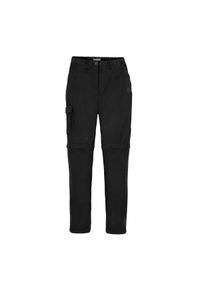 CRAGHOPPERS - Spodnie Damskie Expert Kiwi Convertible. Kolor: czarny. Sezon: lato. Sport: turystyka piesza #1