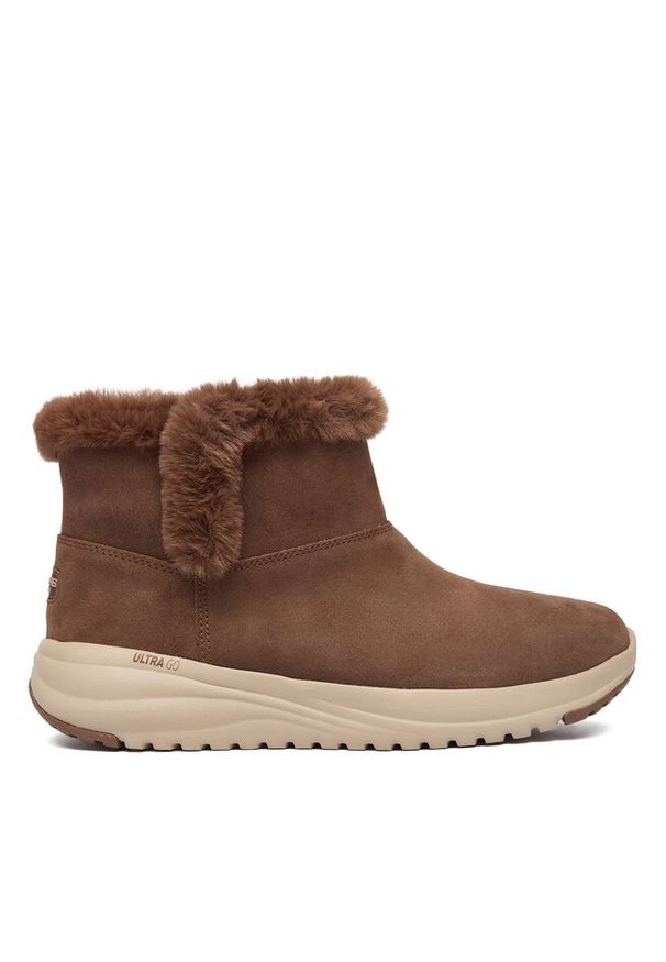 skechers - Botki Skechers. Kolor: brązowy