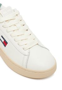 Tommy Jeans Sneakersy Archive '98 Leopard EN0EN02909 Biały. Kolor: biały. Materiał: skóra